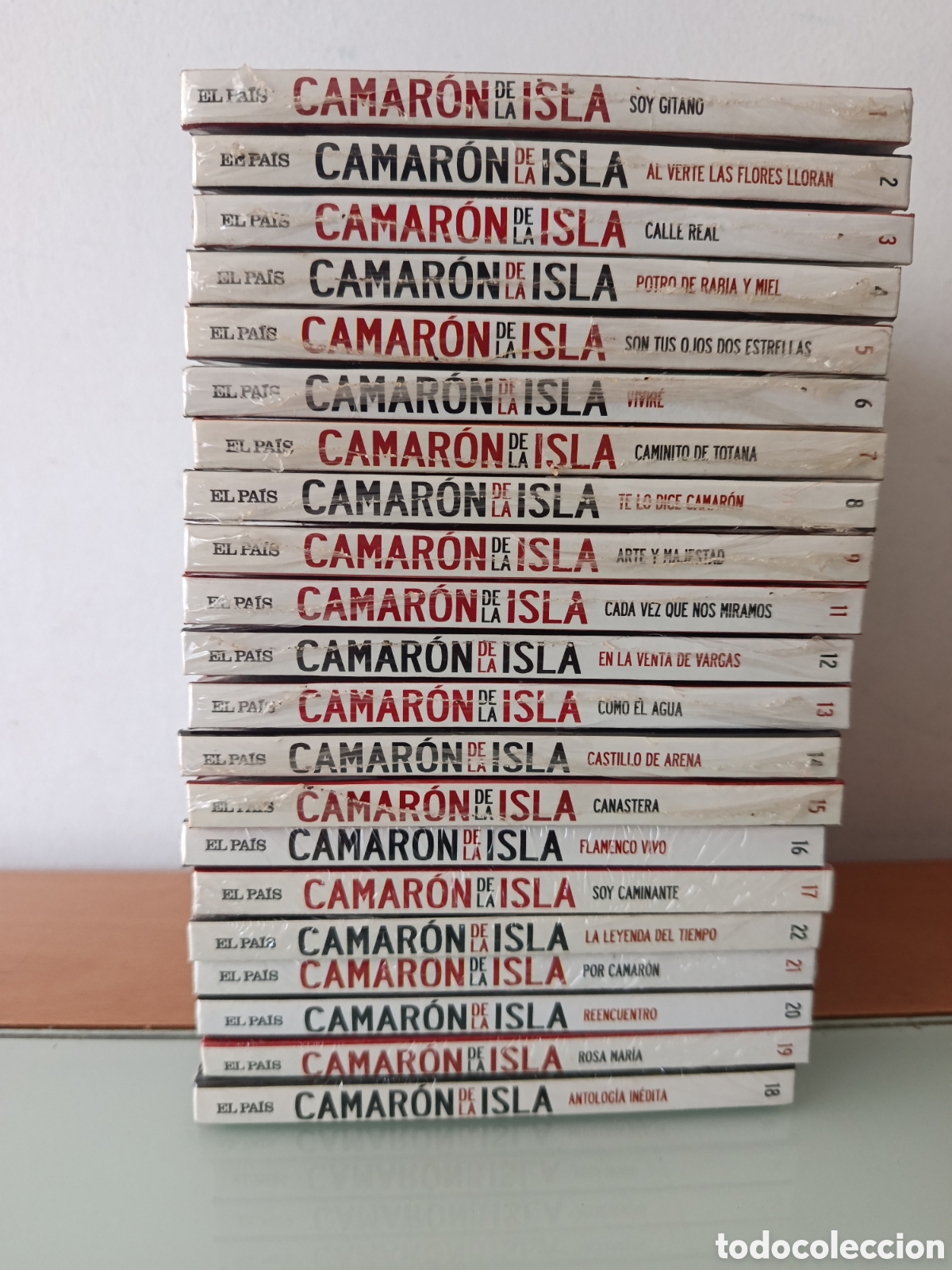 CDs de m&uacute;sica: PRECINTADOS COLECCI&Oacute;N CD'S DE CAMAR&Oacute;N EL PAIS 21 CD
