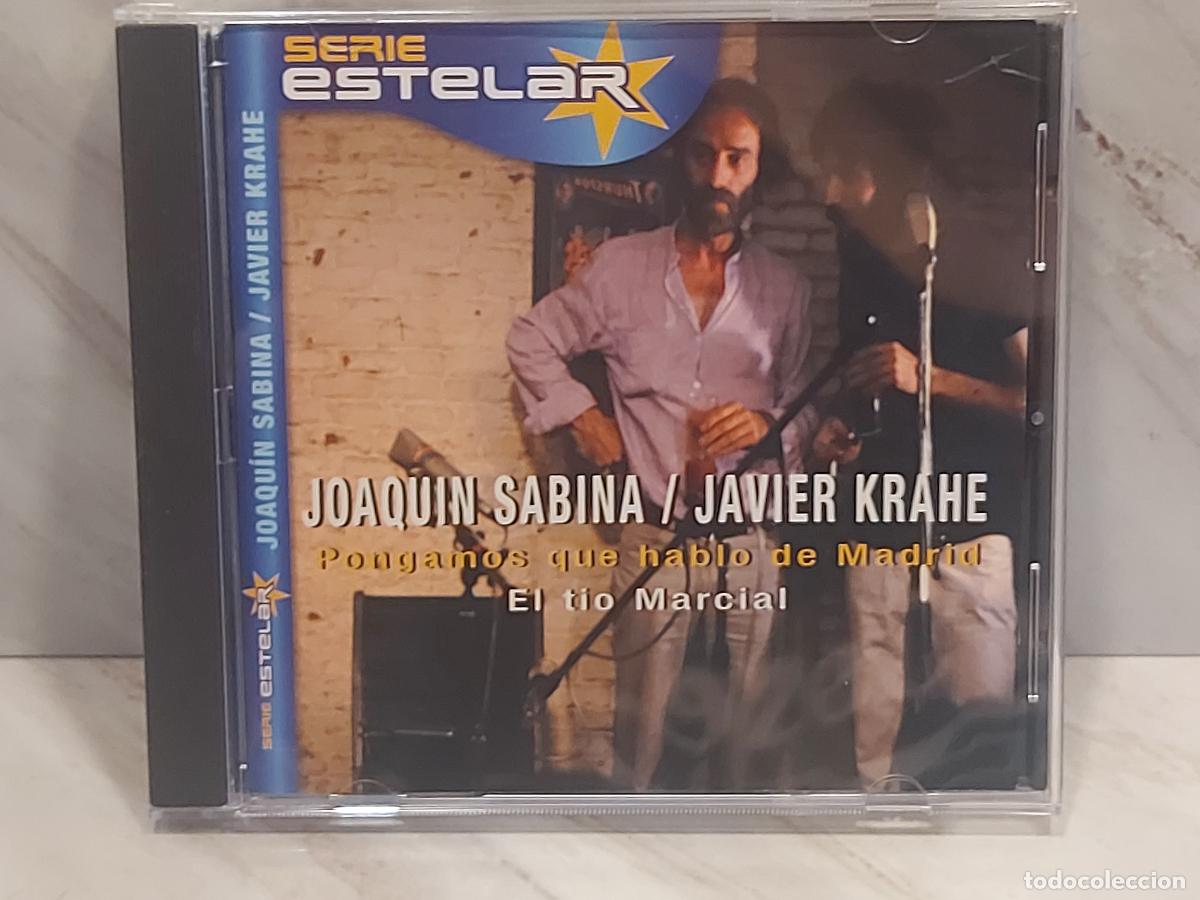 CDs de m&uacute;sica: JOAQU&Iacute;N SABINA/JAVIER KRAHE | PONGAMOS QUE HABLO DE MADRID &middot; EL T&Iacute;O MARCIAL | CD 2000 | LUJO