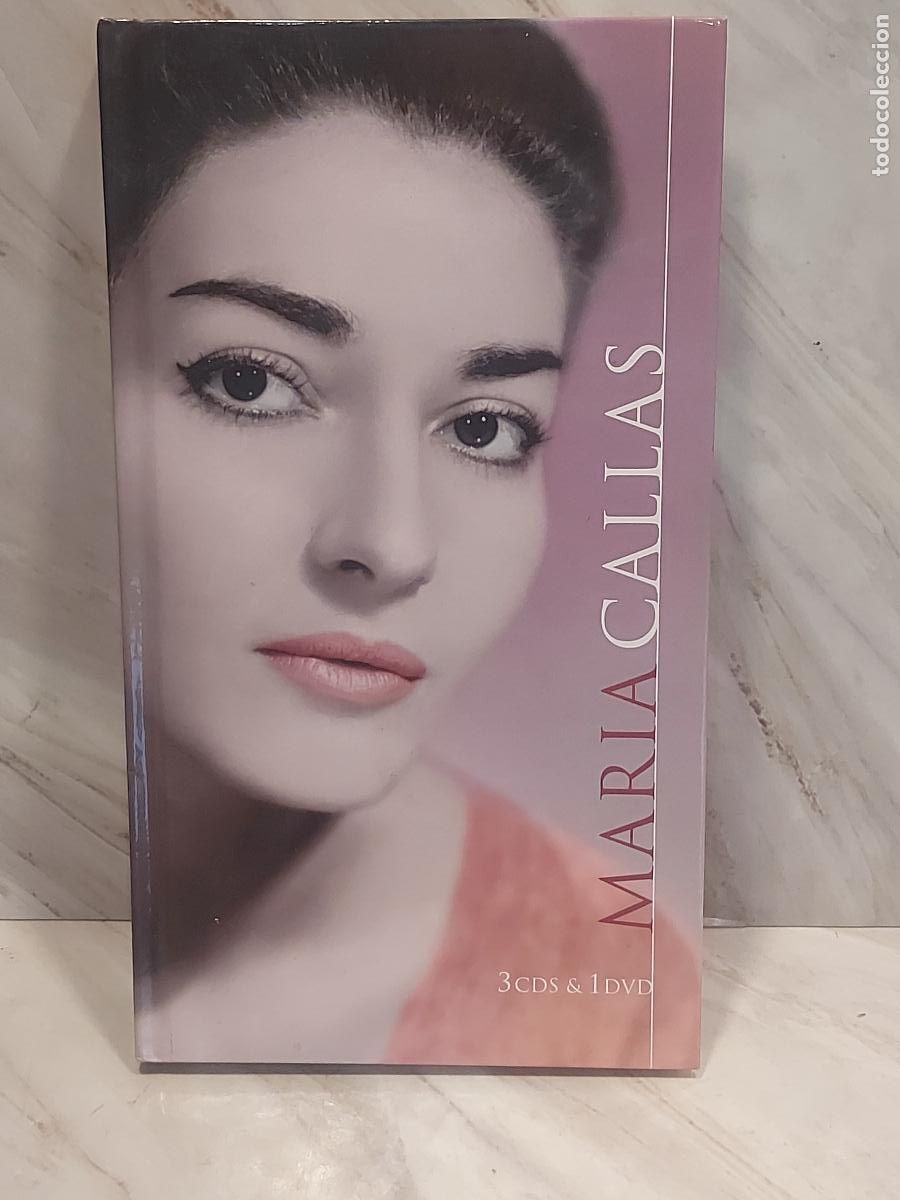 CDs de m&uacute;sica: MARIA CALLAS | 3 CD + DVD + LIBRO 35 P&Aacute;GINAS | EMI CLASSICS 2001 | LONG BOX | LUJO