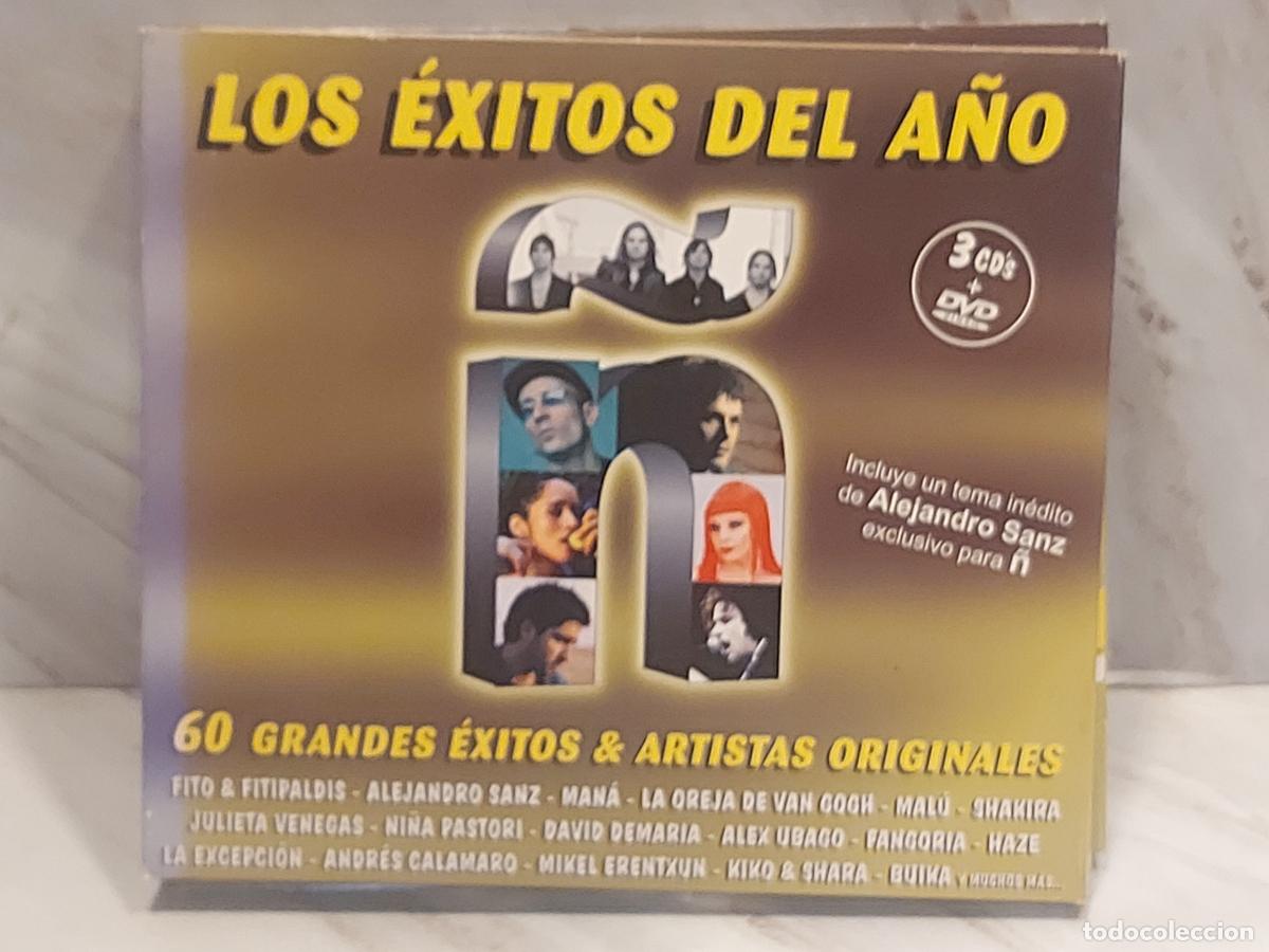 CDs de m&uacute;sica: &Ntilde; LOS &Eacute;XITOS DEL A&Ntilde;O 2006 | VARIOS ARTISTAS | 3 CD + DVD | 60 TEMAS + 15 VIDEOS | LUJO