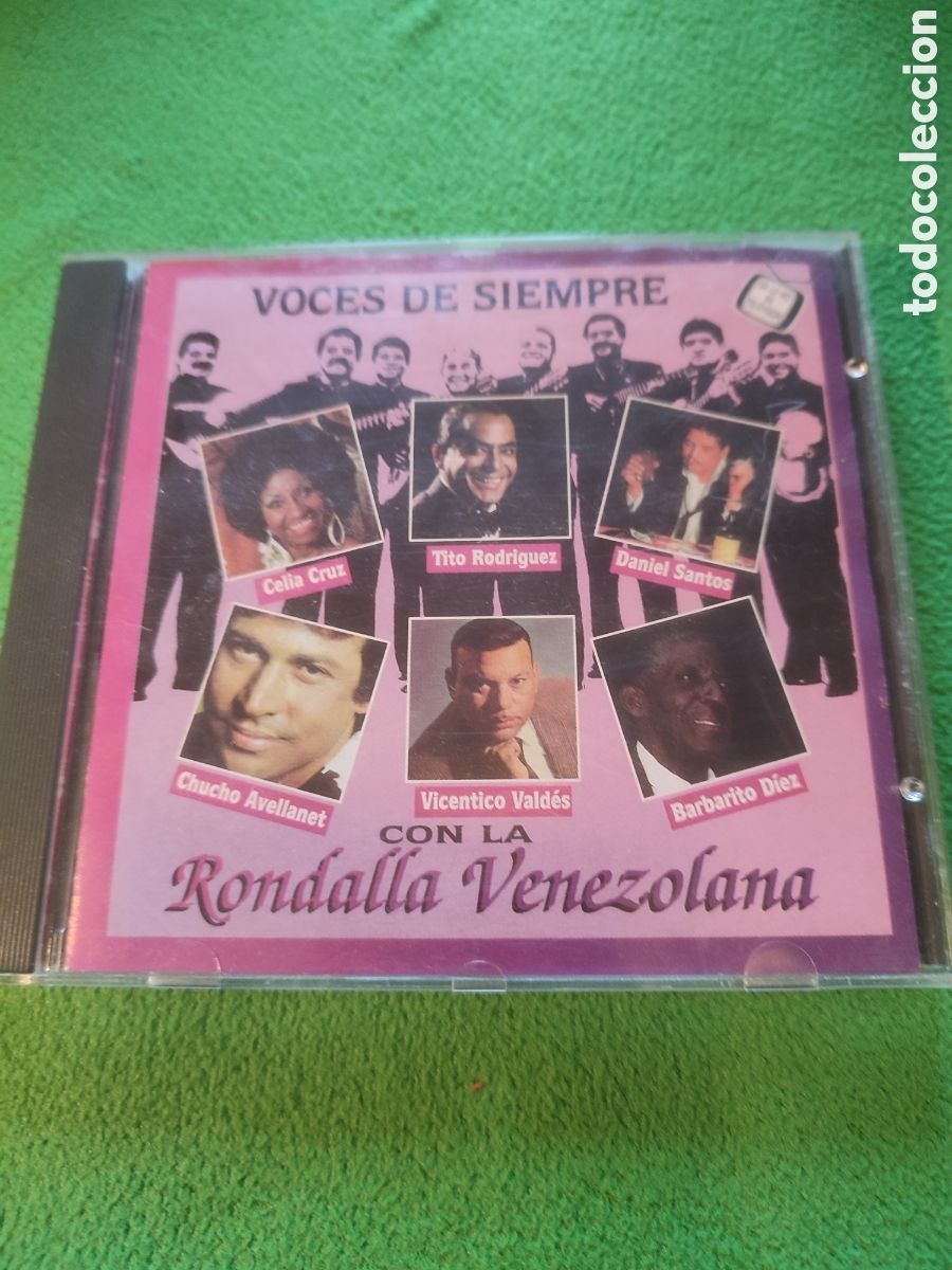 CDs de m&uacute;sica: Voces de siempre - Con la Rondalla Venezolana
