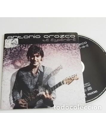 CDs de m&uacute;sica: ANTONIO OROZCO - TE ESPERAR&Eacute; - SENCILLO - 1 TEMA - CD CANTANTE ESPA&Ntilde;OL DE M&Uacute;SICA POP - PROMOCIONAL