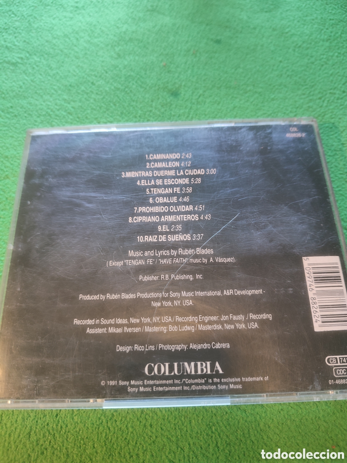 CDs de m&uacute;sica: Rub&eacute;n Blades con son del solar - Caminando - Foto 3