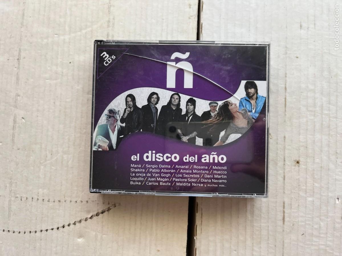 CDs de m&uacute;sica: EL DISCO DEL A&Ntilde;O CAJA GRANDE 3 CDS MAS 2 GRATIS - CD MUSICA KREATEN