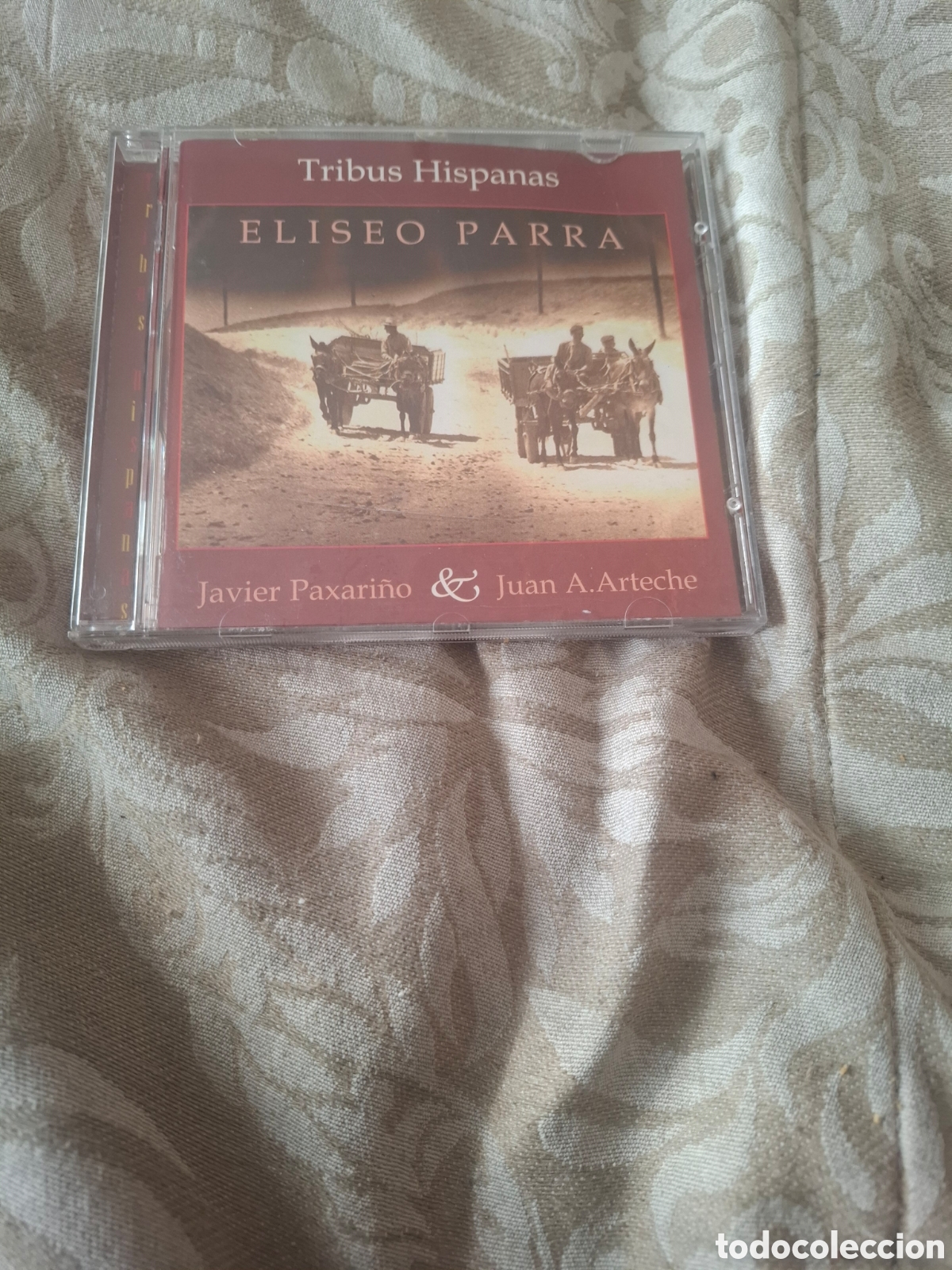 CDs de m&uacute;sica: Tribus Hispanas Eliseo Parra Javier Oaxari&ntilde;o Juan Arteche