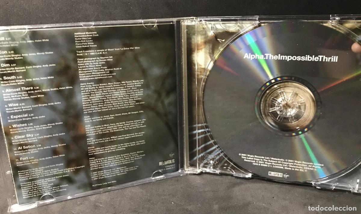 CDs de m&uacute;sica: Alpha &ndash; The Impossible Thrill - CD - Melankolic - Foto 3