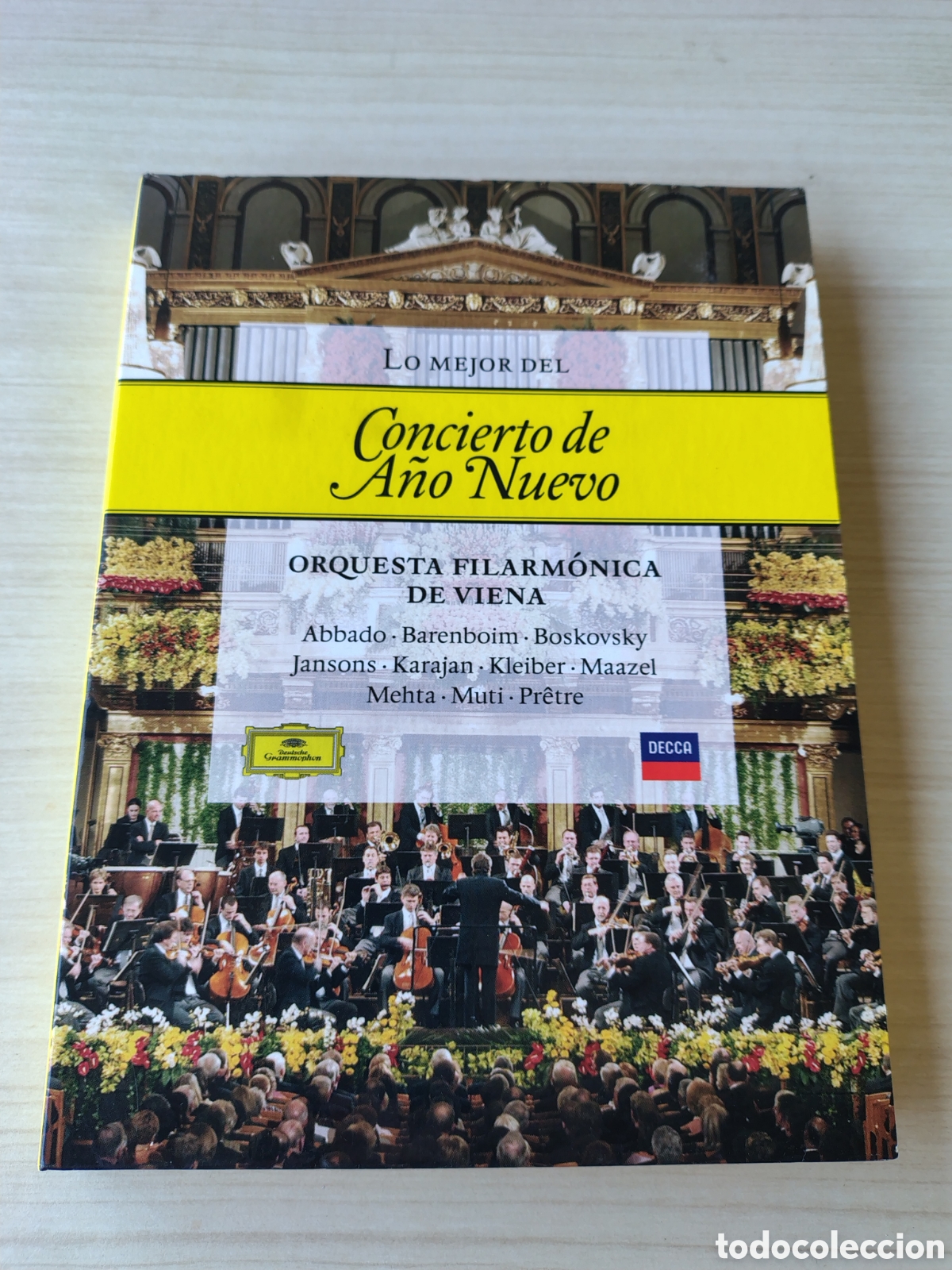 CDs de m&uacute;sica: CONCIERTO DE A&Ntilde;O NUEVO VIENA Lo mejor 2CD + DVD + LIBRETO ( 2009 DEUTSCHE GRAMMOPHON DECCA )