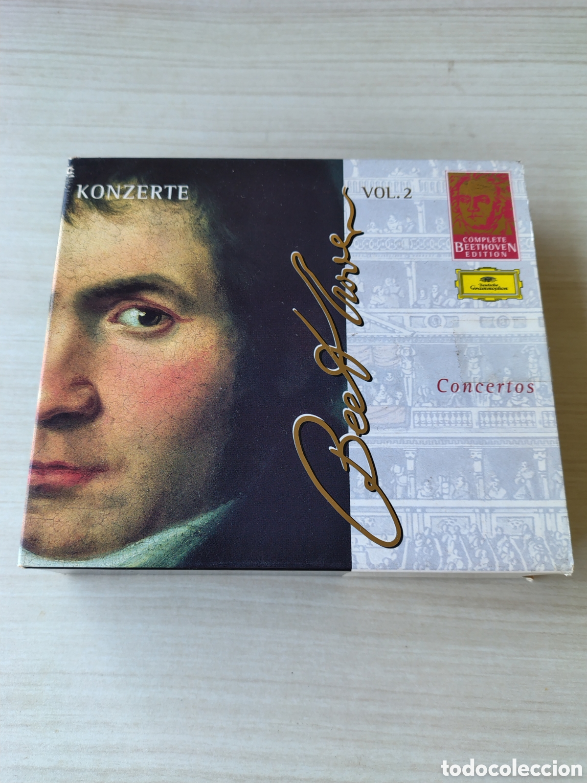 CDs de m&uacute;sica: LUDWIG VAN BEETHOVEN Konzerte Concertos 5CD BOX LIBRETO 116 PGS ( 1997 DEUTSCHE GRAMMOPHON)