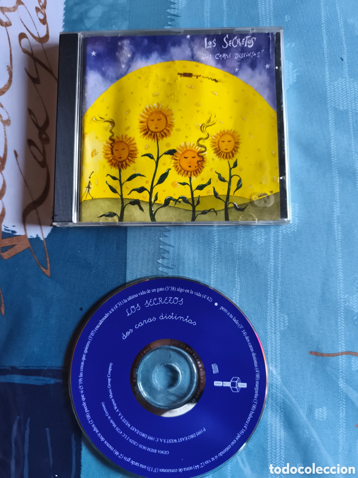 CDs de m&uacute;sica: Antiguo CD Los secretos, Dos caras Distintas