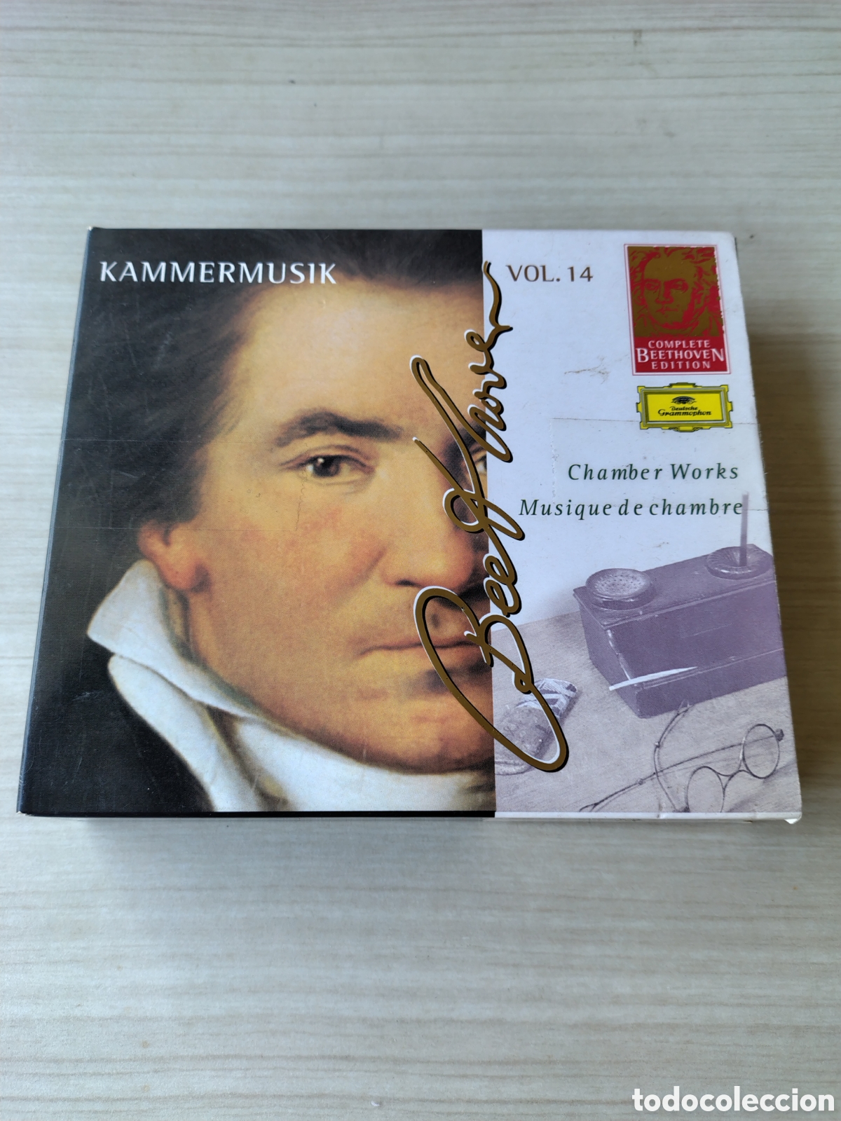 CDs de m&uacute;sica: LUDWIG VAN BEETHOVEN Kammermusik Chamber Works 6CD BOX LIBRETO 50 PGS ( 1997 DEUTSCHE GRAMMOPHON)