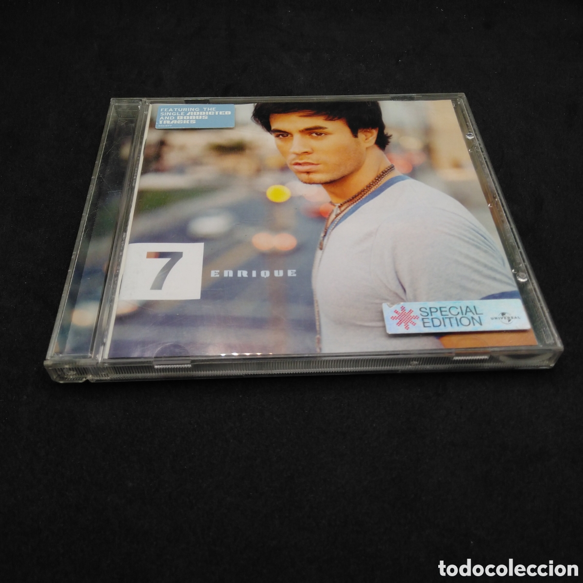 CD de M&uacute;sica: ENRIQUE IGLESIAS - SEVEN - EDICI&Oacute;N ESPECIAL CON 16 CANCIONES - CD - 2003 - DISCO VERIFICADO