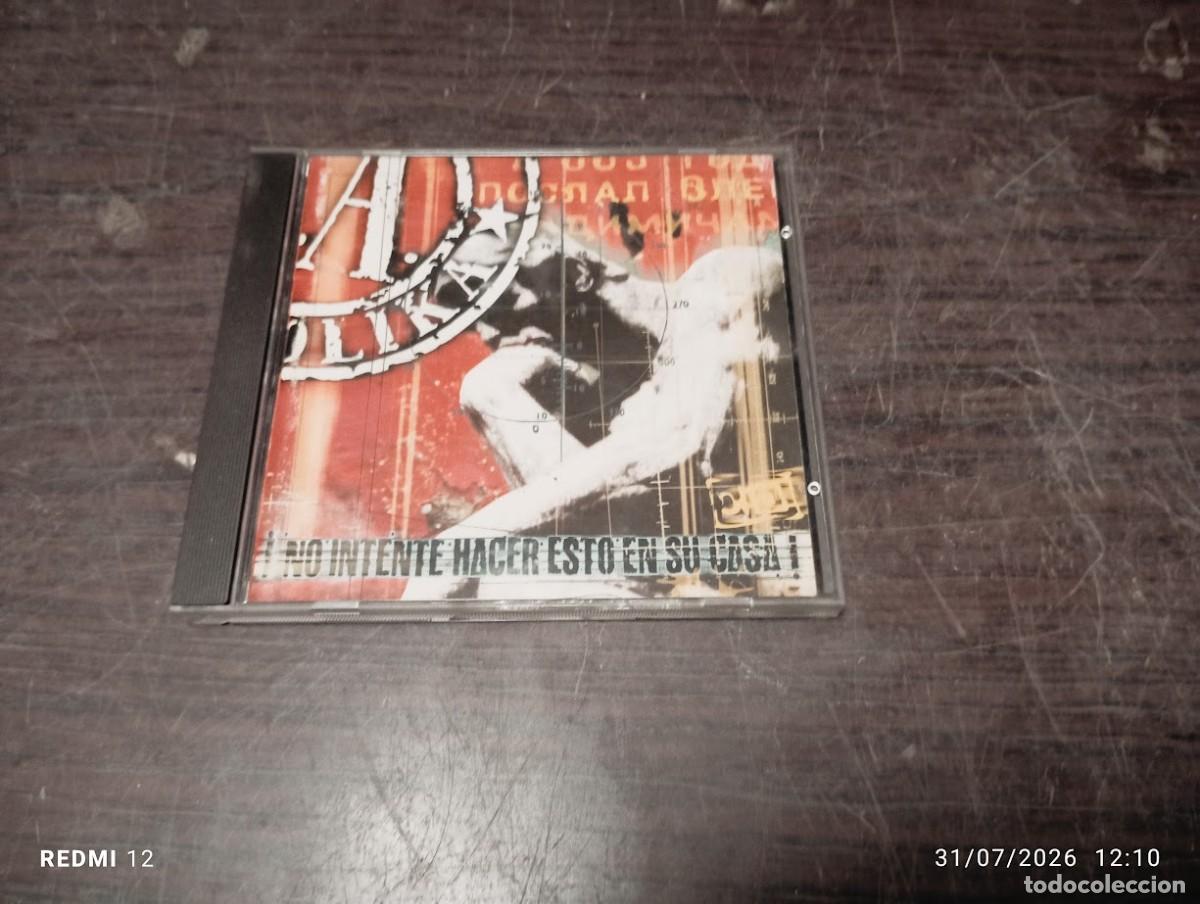 CDs de m&uacute;sica: CD SOCIEDAD ALKOHOLIKA / NO INTENTE HACER ESTO EN CASA