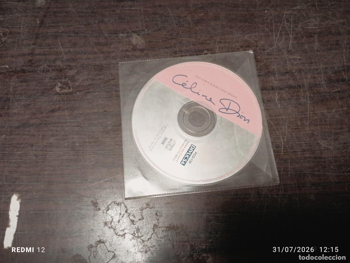 CDs de m&uacute;sica: CD CELINE DION / SUS CANCIONES MAS BELLAS