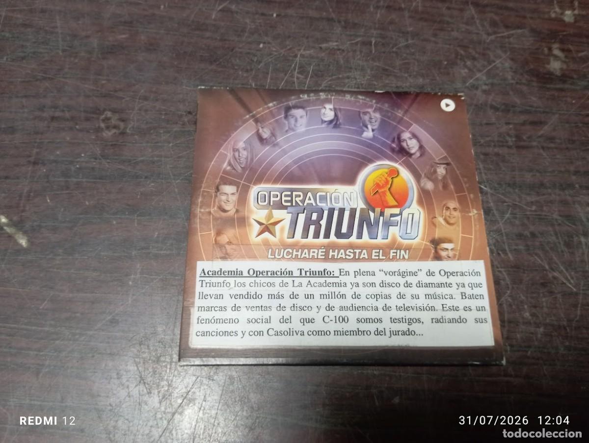 CDs de m&uacute;sica: CD PROMO OPERACION TRIUNFO