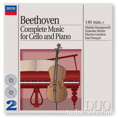 CDs de m&uacute;sica: Complete Music for Cello and Piano- 0028944256529
