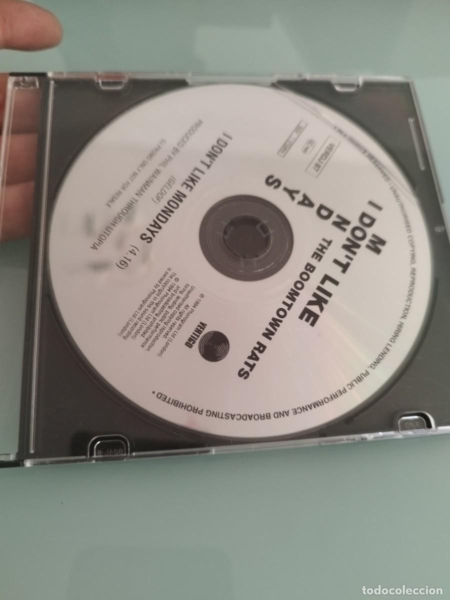 CDs de m&uacute;sica: The Boomtown RatsCanci&oacute;n: &rdquo;I Don't Like Mondays&rdquo; (Duraci&oacute;n: 4:16). Cd single.