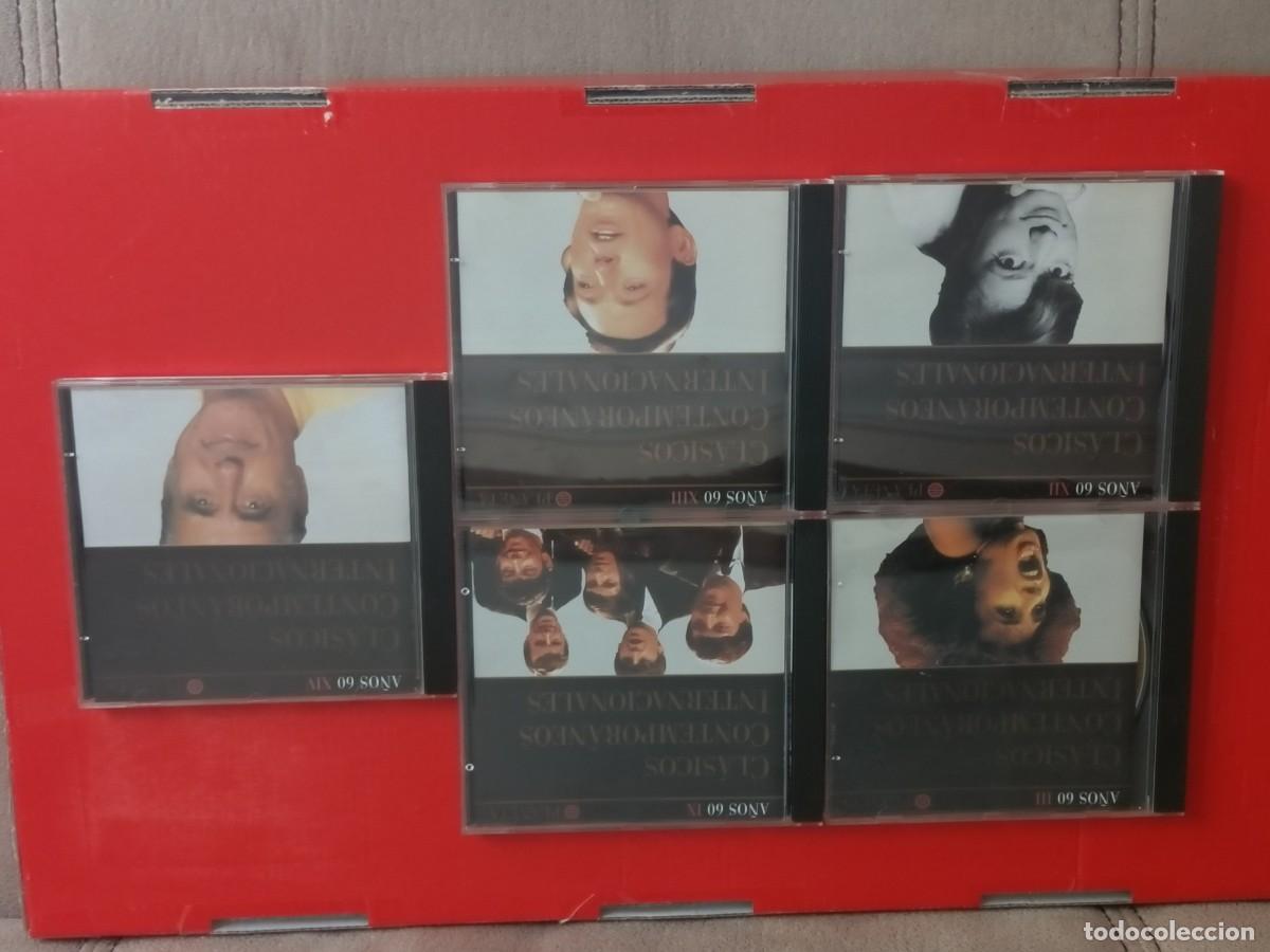 CDs de m&uacute;sica: LOTE 5 COMPACT DISC A&Ntilde;OS 60 CL&Aacute;SICOS CONTEMPOR&Aacute;NEOS INTERNACIONALES A&Ntilde;OS 50
