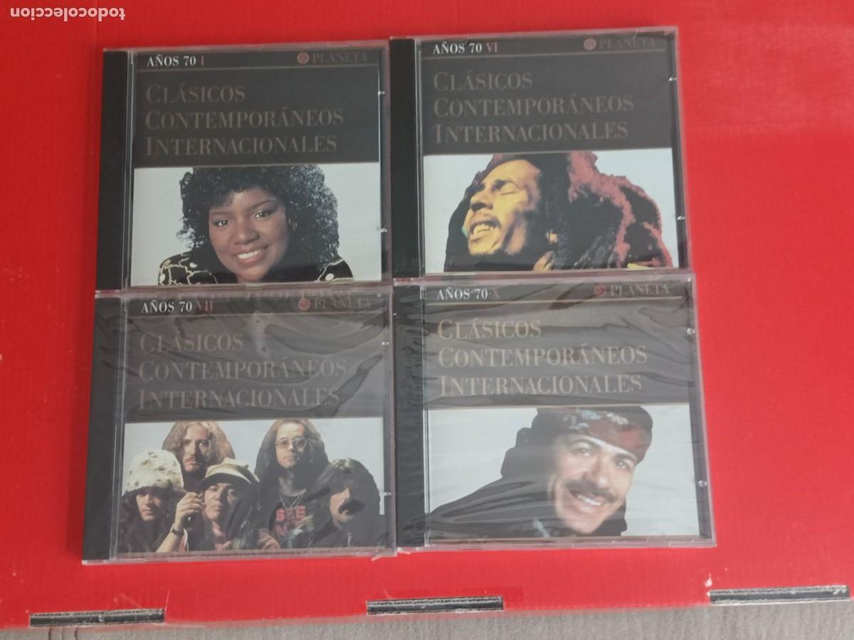 CDs de m&uacute;sica: LOTE 4 COMPACT DISC A&Ntilde;OS 70 CL&Aacute;SICOS CONTEMPOR&Aacute;NEOS INTERNACIONALES A&Ntilde;OS 50