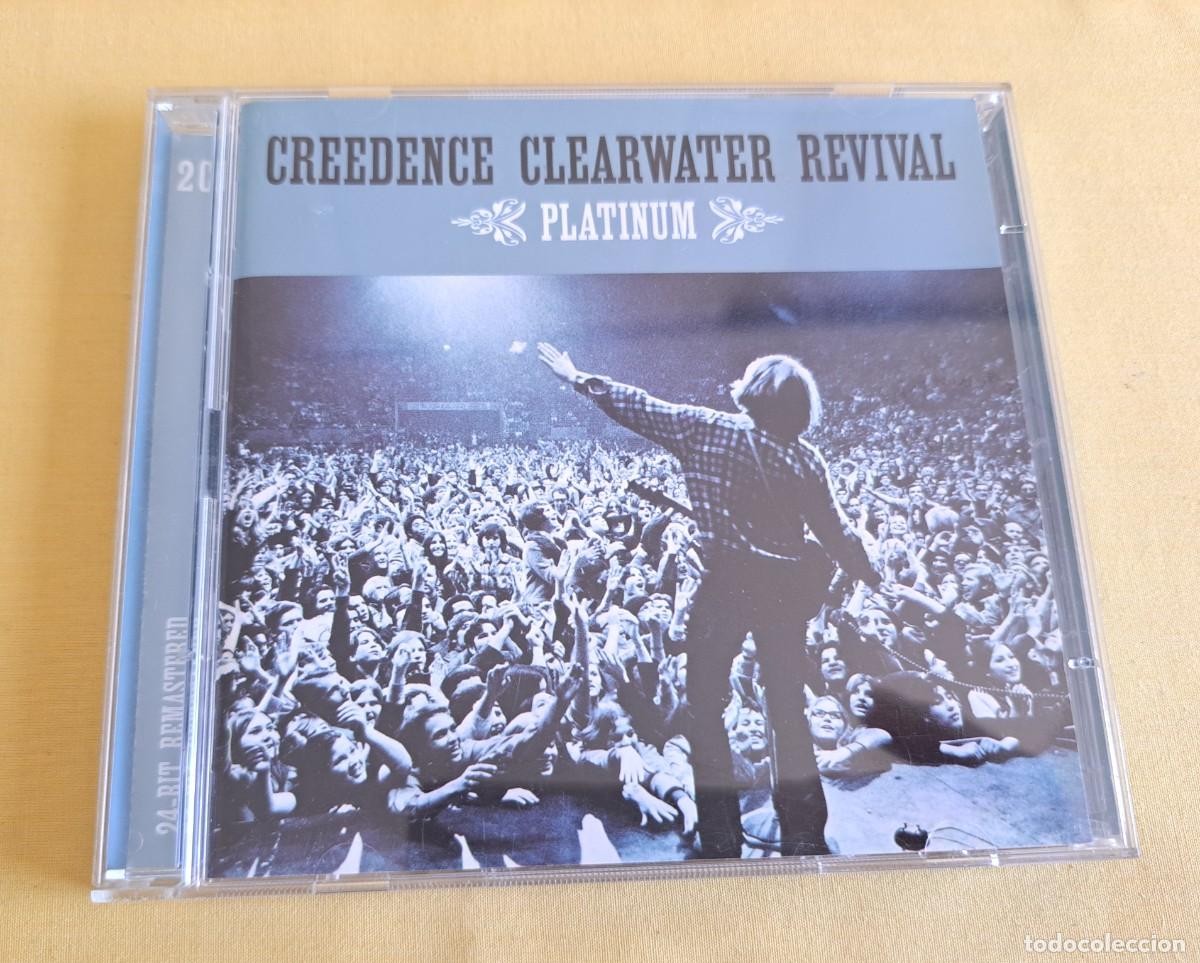CDs de m&uacute;sica: CREEDENCE CLEARWATER REVIVAL - PLATINUM (DOBLE CD) - Amigo &ndash; CCR 40 - SWEDEN 2001