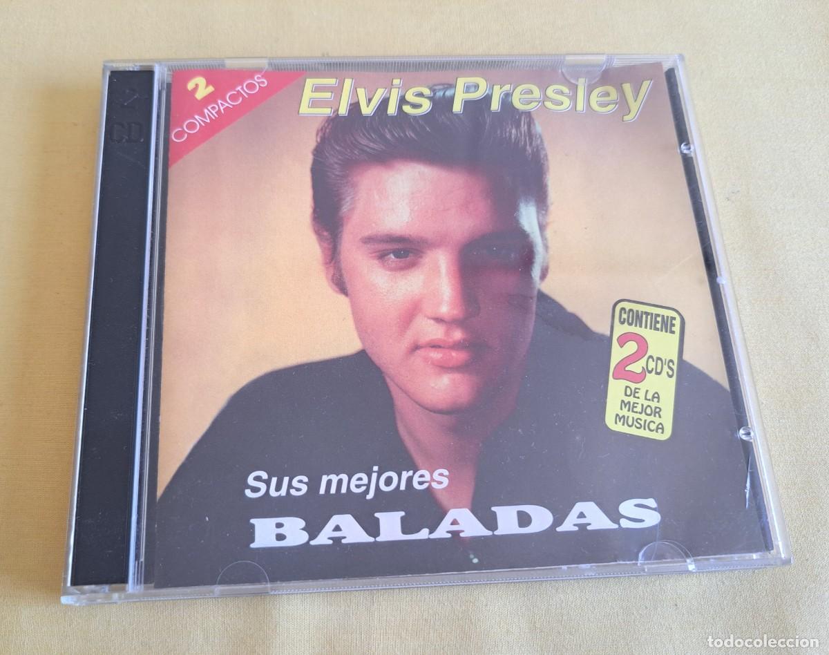 CDs de m&uacute;sica: ELVIS PRESLEY - SUS MEJORES BALADAS (DOBLE CD) - Promo Sound AG &ndash; DV-004-1 - SPAIN 1998