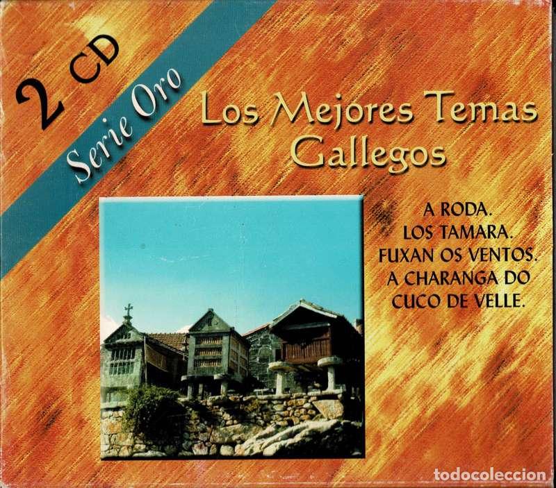 CDs de m&uacute;sica: Los Mejores Temas Gallegos. 2 x CD