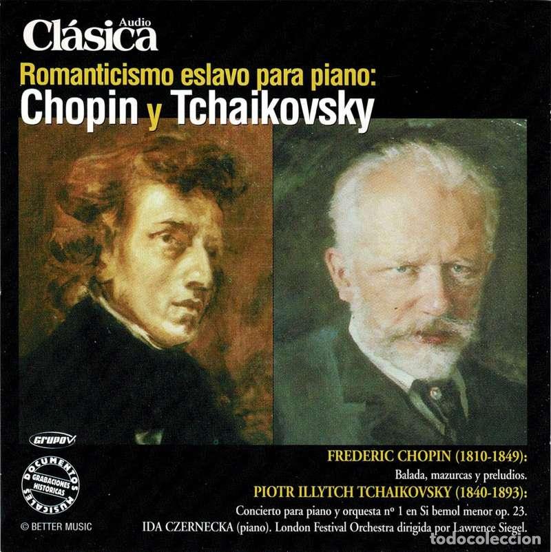 CDs de m&uacute;sica: Chopin, Tchaikovsky - Romanticismo eslavo para piano. Revista Audio Cl&aacute;sica N&ordm; 1. CD