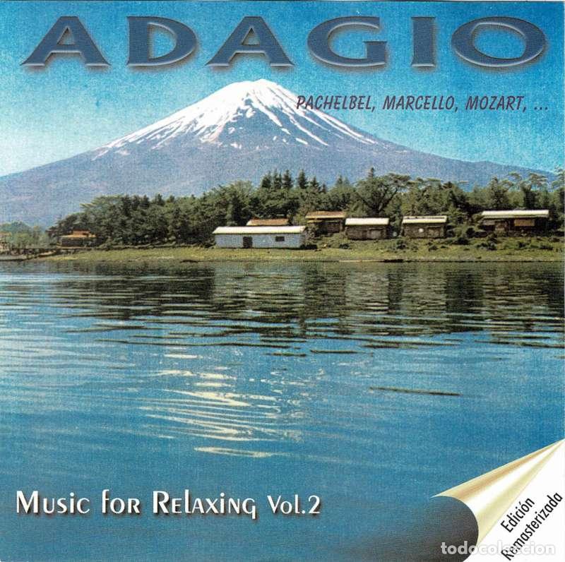CDs de m&uacute;sica: Adagio. Music for Relaxing Vol. 2. CD