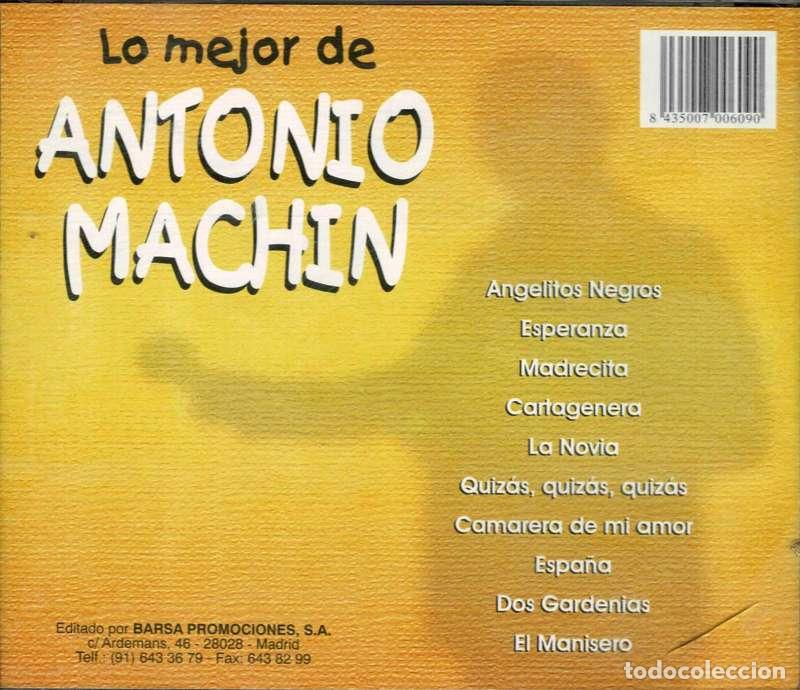 CDs de m&uacute;sica: Antonio Mach&iacute;n - Lo mejor de. CD - Foto 2
