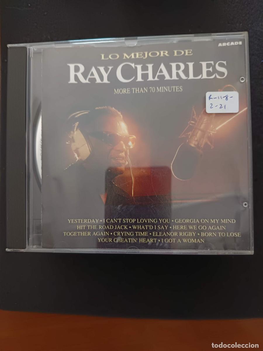 CDs de m&uacute;sica: LO MEJOR DE RAY CHARLES. MORE THAN 70 MINUTES