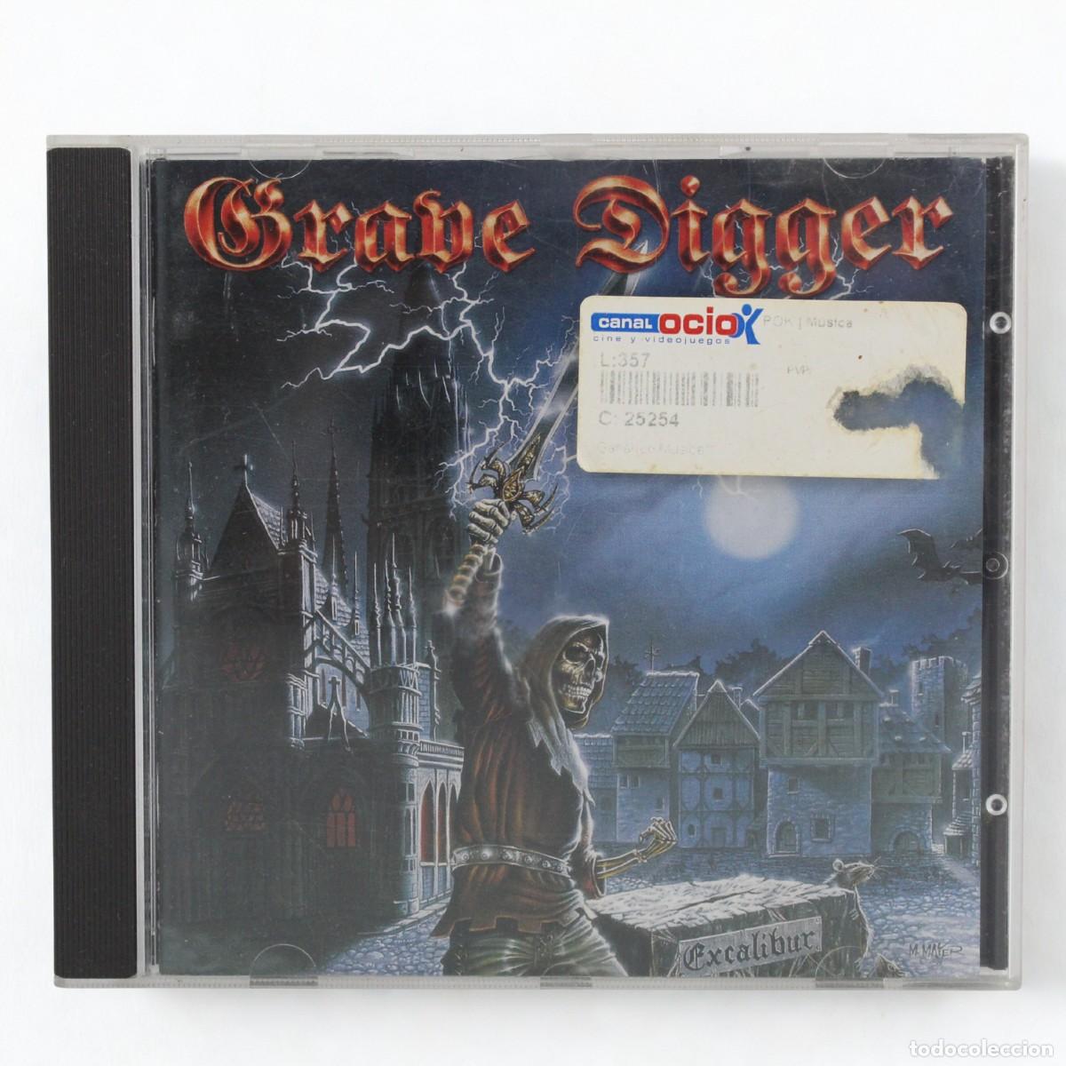 CDs de m&uacute;sica: Grave Digger Excalibur CD 1999 Power Metal Heavy Metal Germany GUN Records