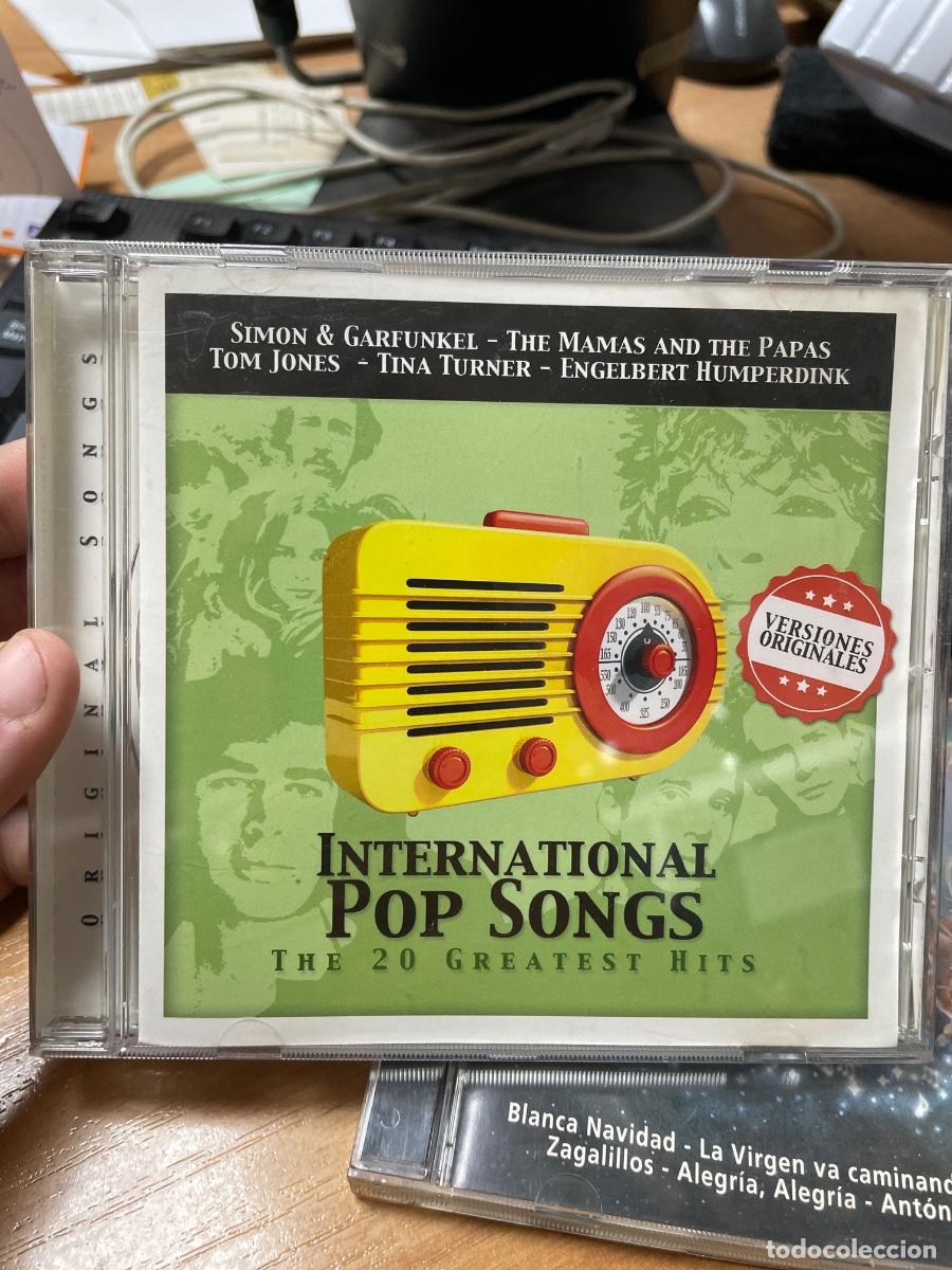 CDs de m&uacute;sica: International pop songs the 20 greatest hits