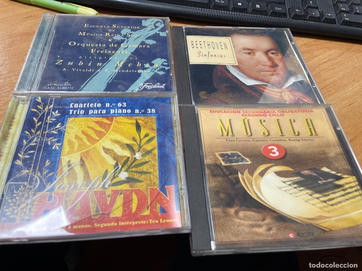 CDs de m&uacute;sica: Lote 4 cds de m&uacute;sica cl&aacute;sica cd