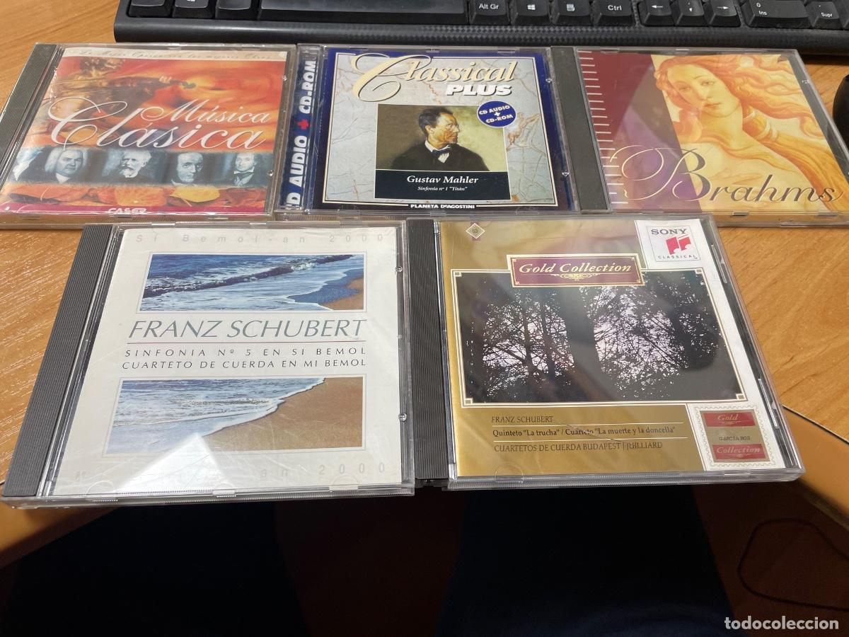 CDs de m&uacute;sica: Lote 5 cds de m&uacute;sica cl&aacute;sica CD