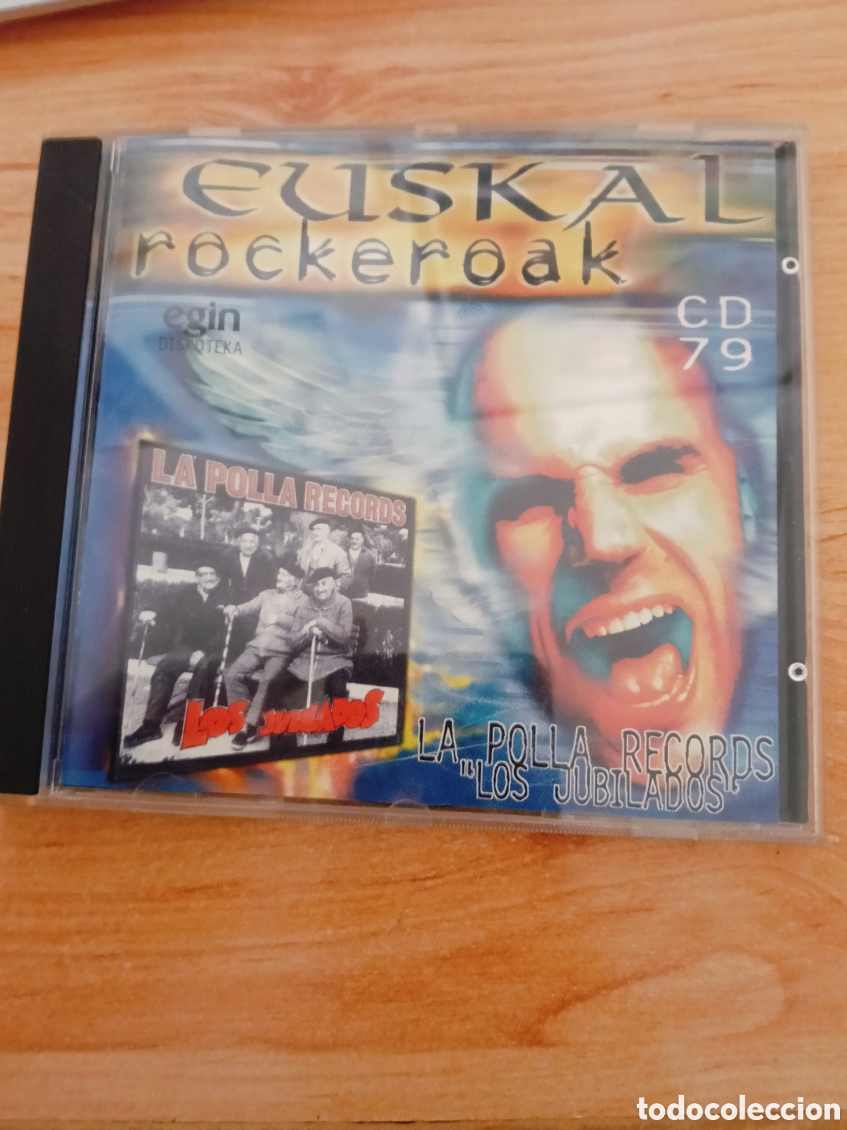 CDs de m&uacute;sica: La Polla Records cd &rdquo;Los Jubilados&rdquo; edici&oacute;n Euskal Rockeroak cd 79