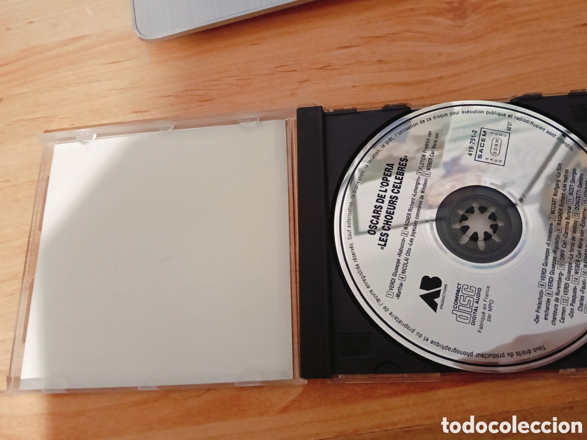 CDs de m&uacute;sica: CD Les Oscars de l&acute;Opera - Foto 2