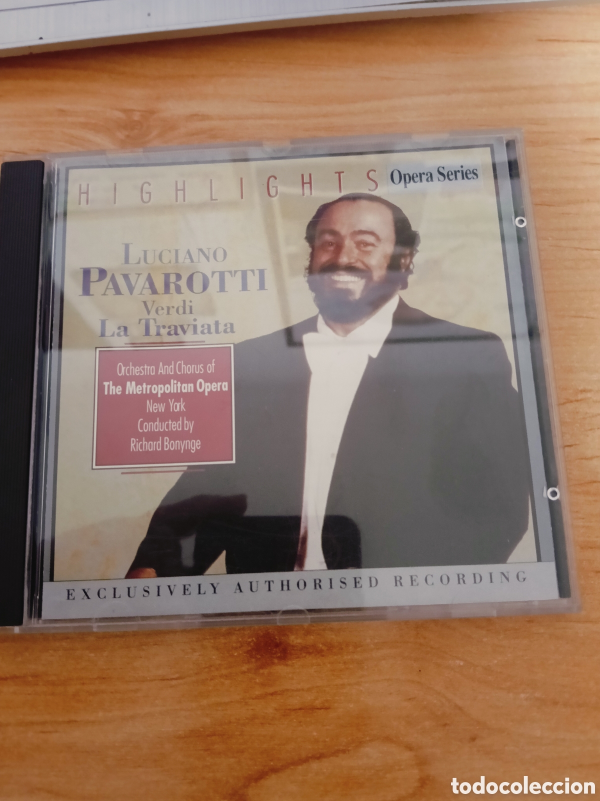 CDs de m&uacute;sica: Luciano Pavarotti cd La Traviata highlights