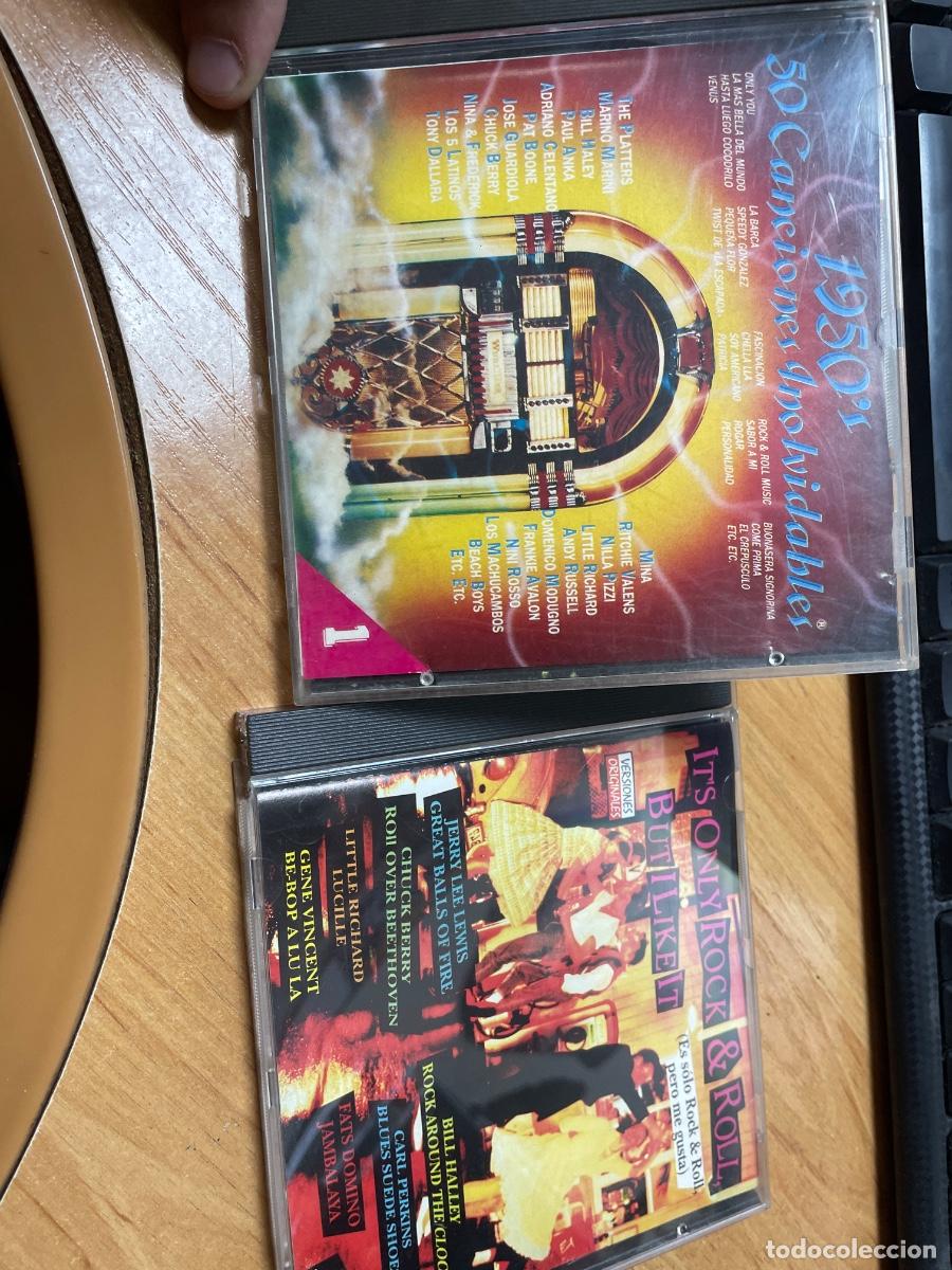 CDs de m&uacute;sica: Lote dos discos rock cd