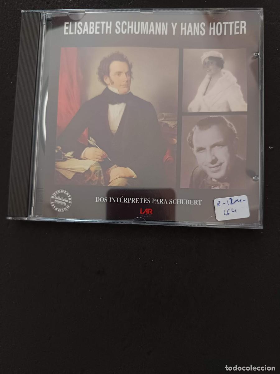 CDs de m&uacute;sica: ELISABETH SCHUMANN Y HANS HOTTER. DOS INT&Eacute;RPRETES PARA SCHUBERT. (AUDIO CL&Aacute;SICA)