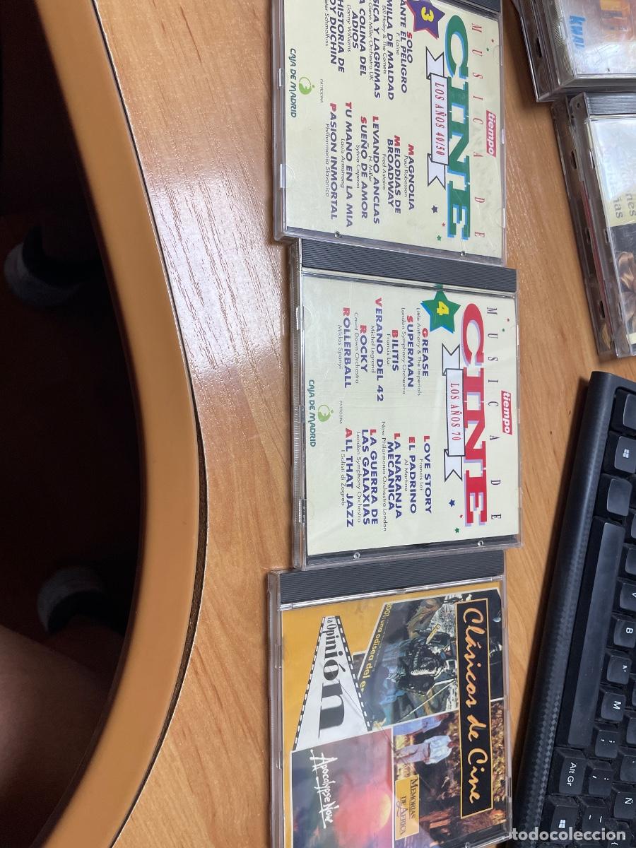 CDs de m&uacute;sica: Lote tres discos cine CD