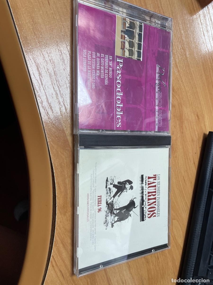CDs de m&uacute;sica: Lote dos discos pasodobles CD