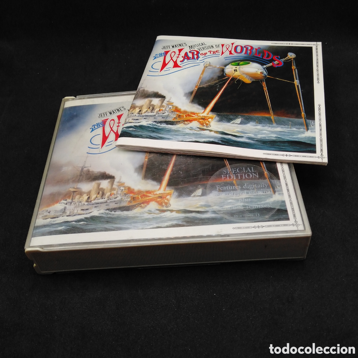 CDs de m&uacute;sica: THE WAR OF THE WORLDS - LA GUERRA DE LOS MUNDOS JEFF WAYNE - CD DOBLE CON LIBRETO DISCOS VERIFICADOS