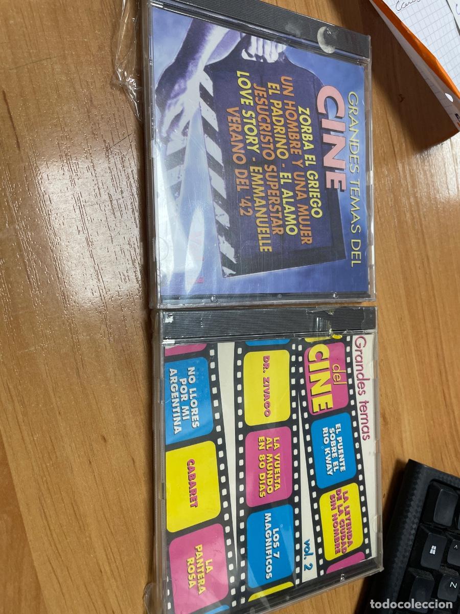 CDs de m&uacute;sica: Lote dos discos temas cine cd