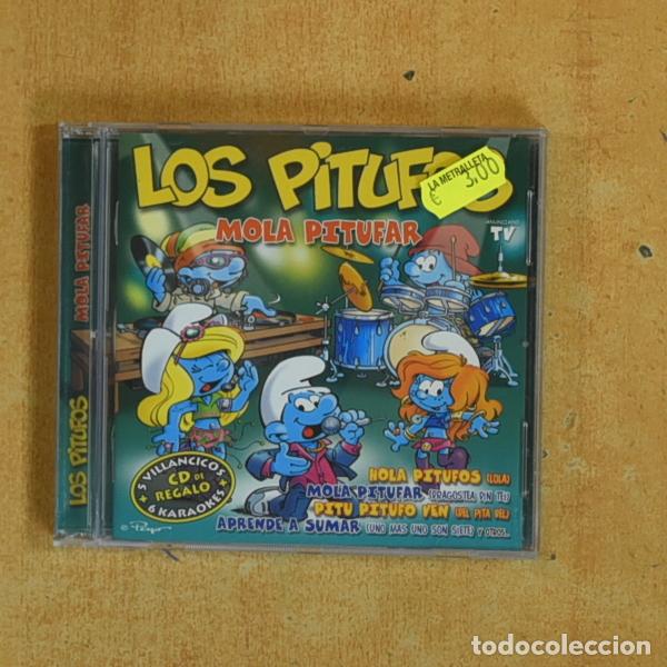 CDs de m&uacute;sica: LOS PITUFOS - MOLA PITUFAR - CD