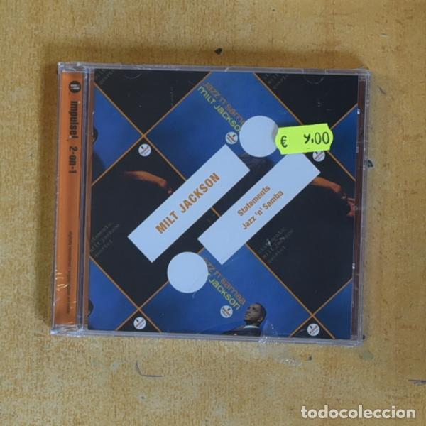 CDs de m&uacute;sica: MILT JACKSON - STATEMENTS / JAZZ N SAMBA - CD
