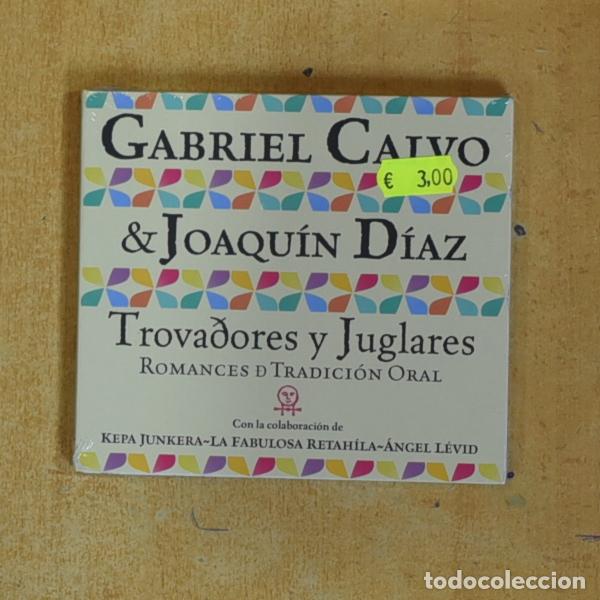 CDs de m&uacute;sica: GABRIEL CALVO & JOAQUIN DIAZ - TROVADORES Y JUGLARES - CD