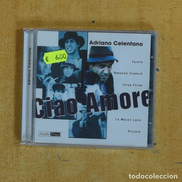 CDs de m&uacute;sica: ADRIANO CELENTANO - CIAO AMORE - CD