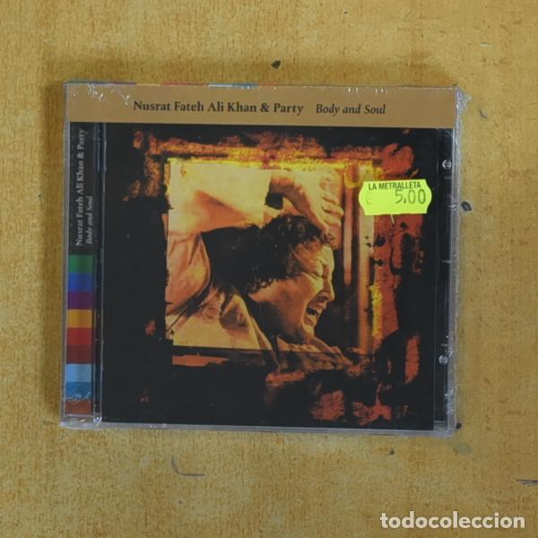 CDs de m&uacute;sica: NUSRAT FATEH ALI KHAN & PARTY - BODY AND SOUL - CD