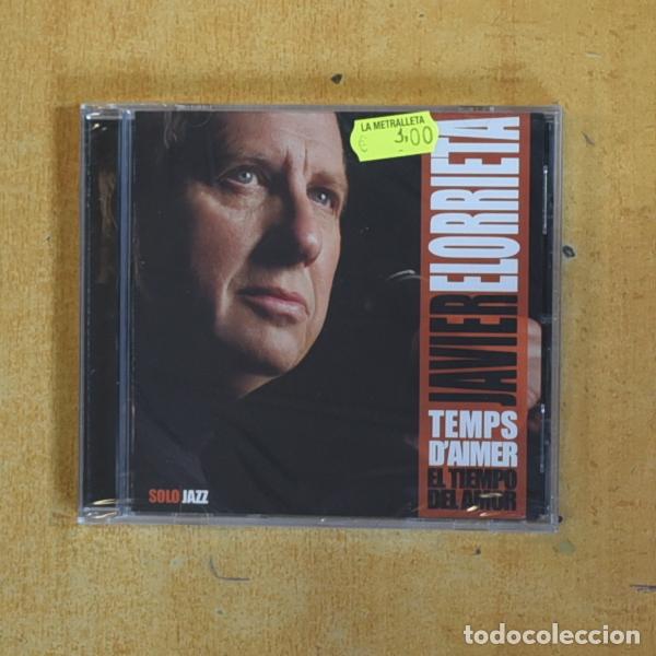 CDs de m&uacute;sica: JAVIER ELORRIETA - EL TIEMPO DEL AMOR - CD