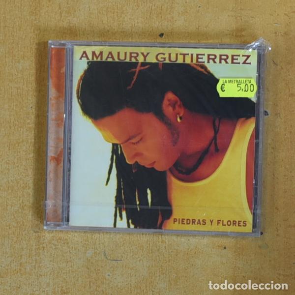 CDs de m&uacute;sica: AMAURY GUTIERREZ - PIEDRAS Y FLORES - CD