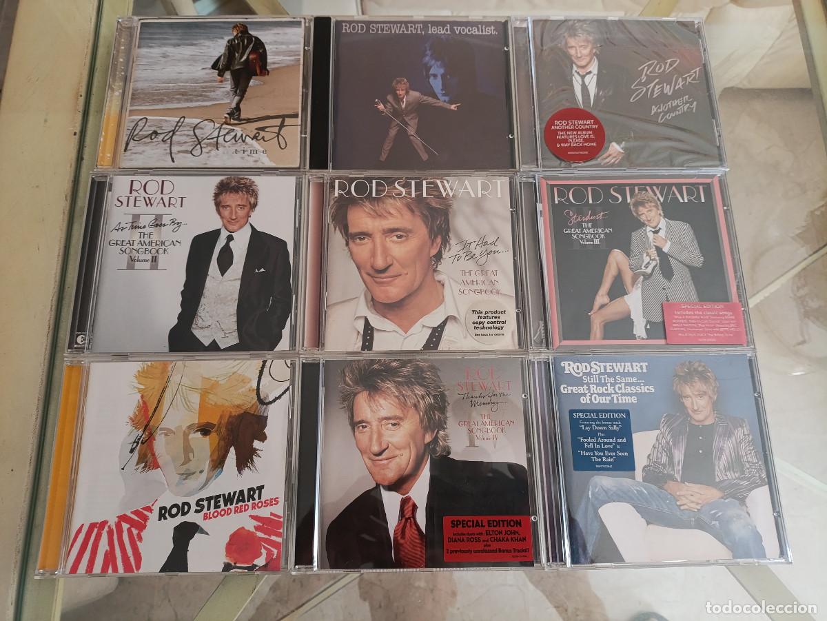 CDs de m&uacute;sica: COLECCION 9 CDS ROD STEWART